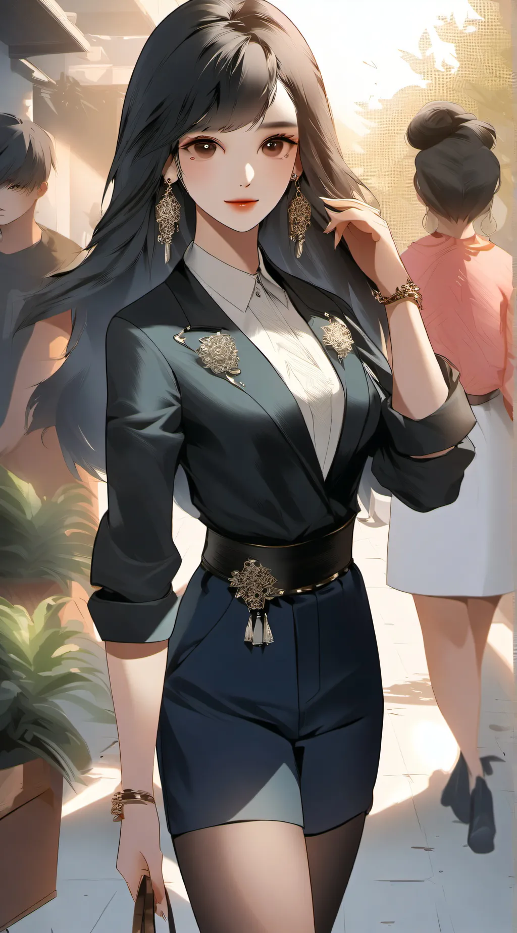 ai character: LANA background