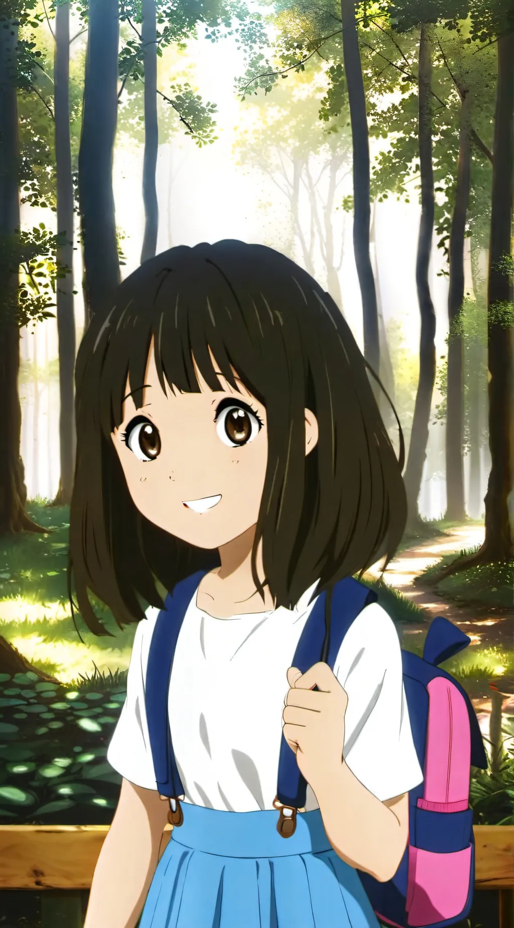 ai character: Lilly background