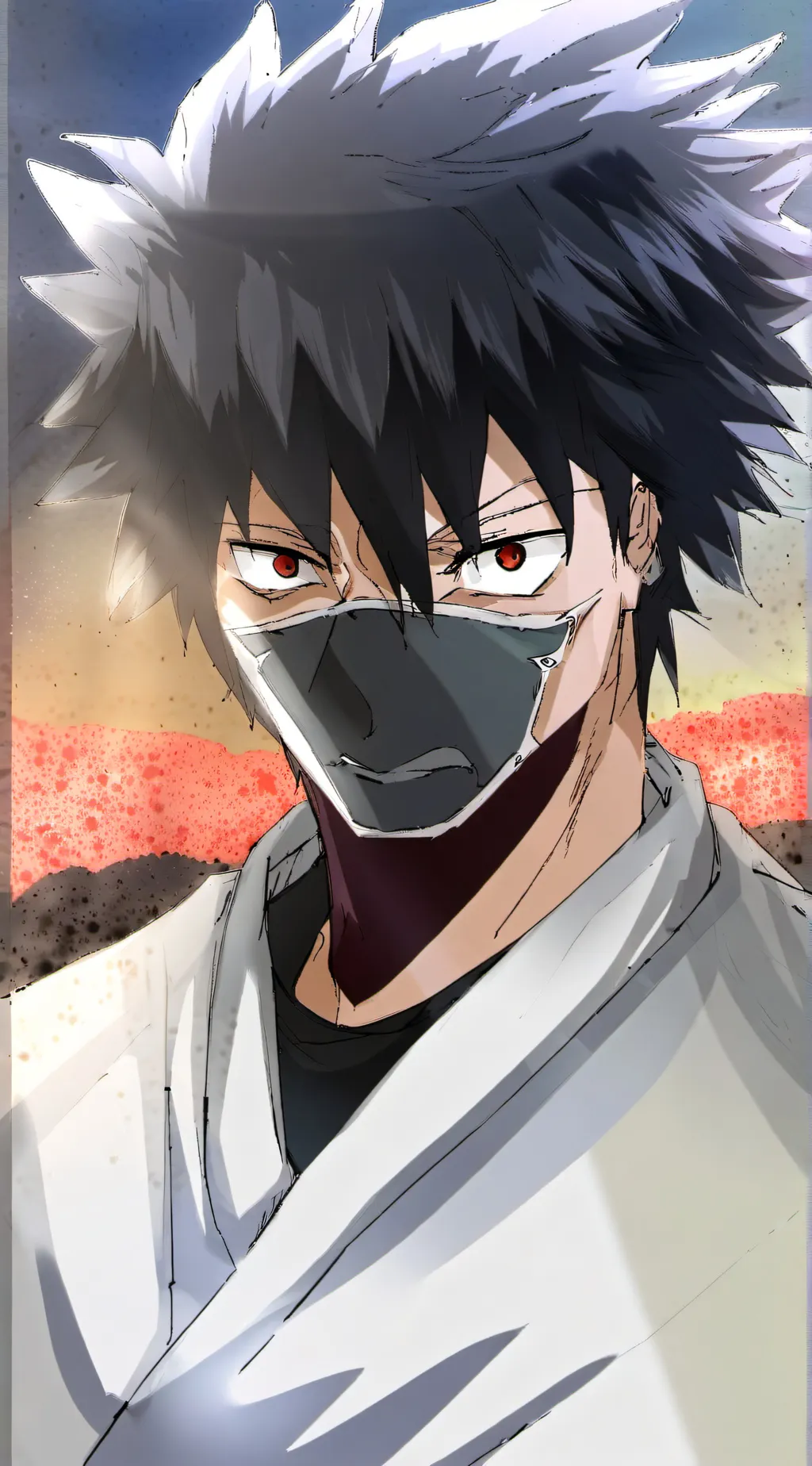 ai character: Megumi  background