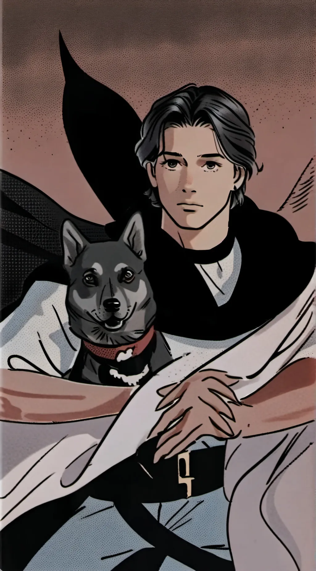 ai character: Matthew cegielski  background