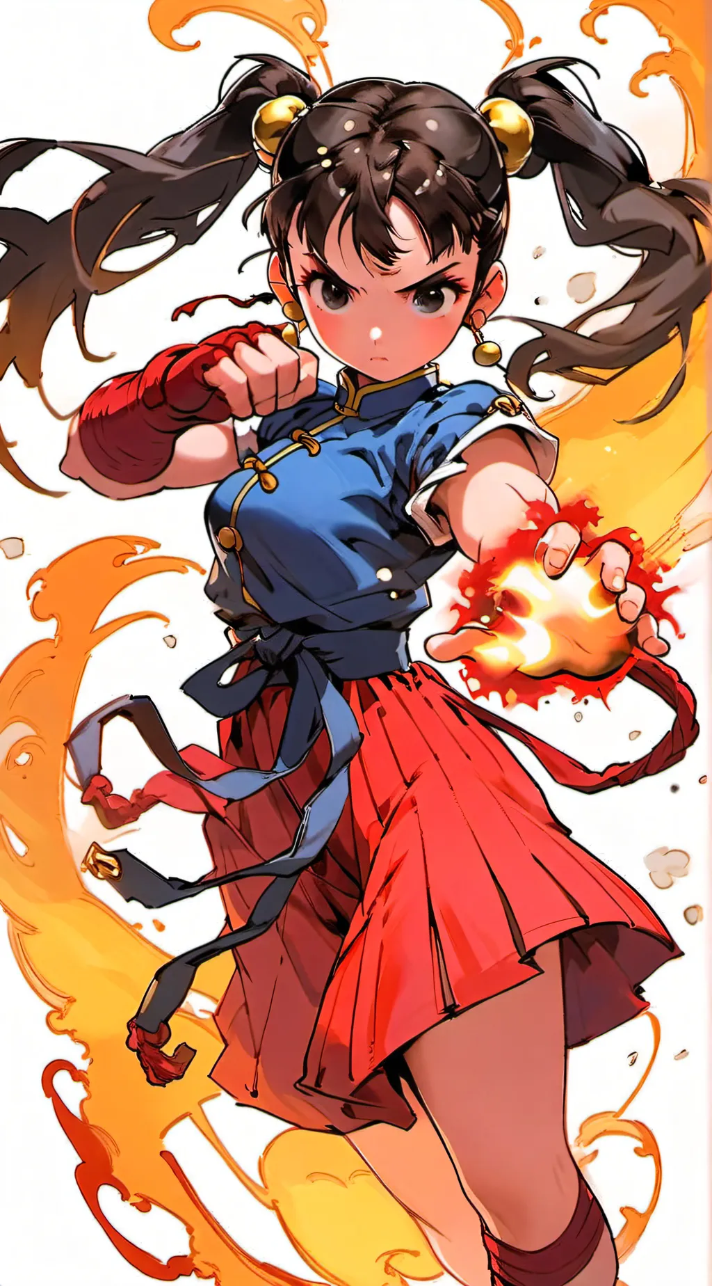 ai character: chun li background