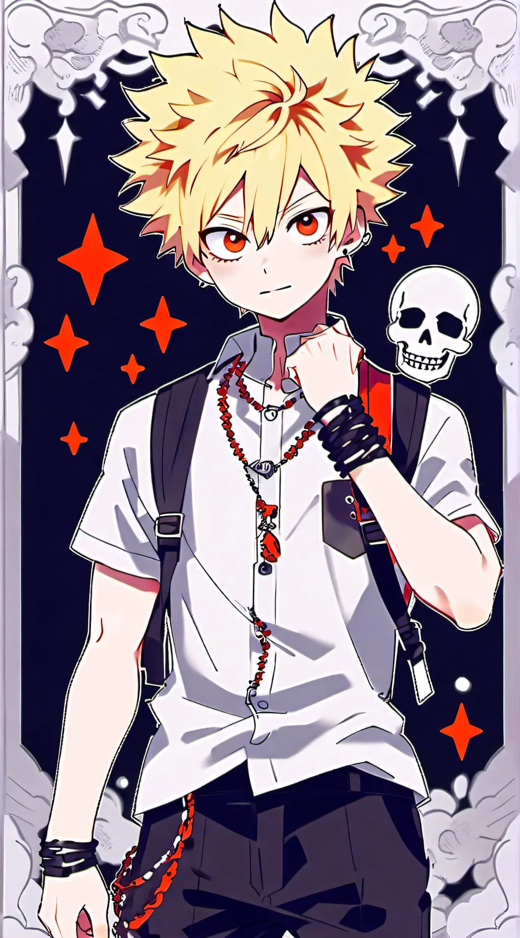 ai character: ★bakugo★ background