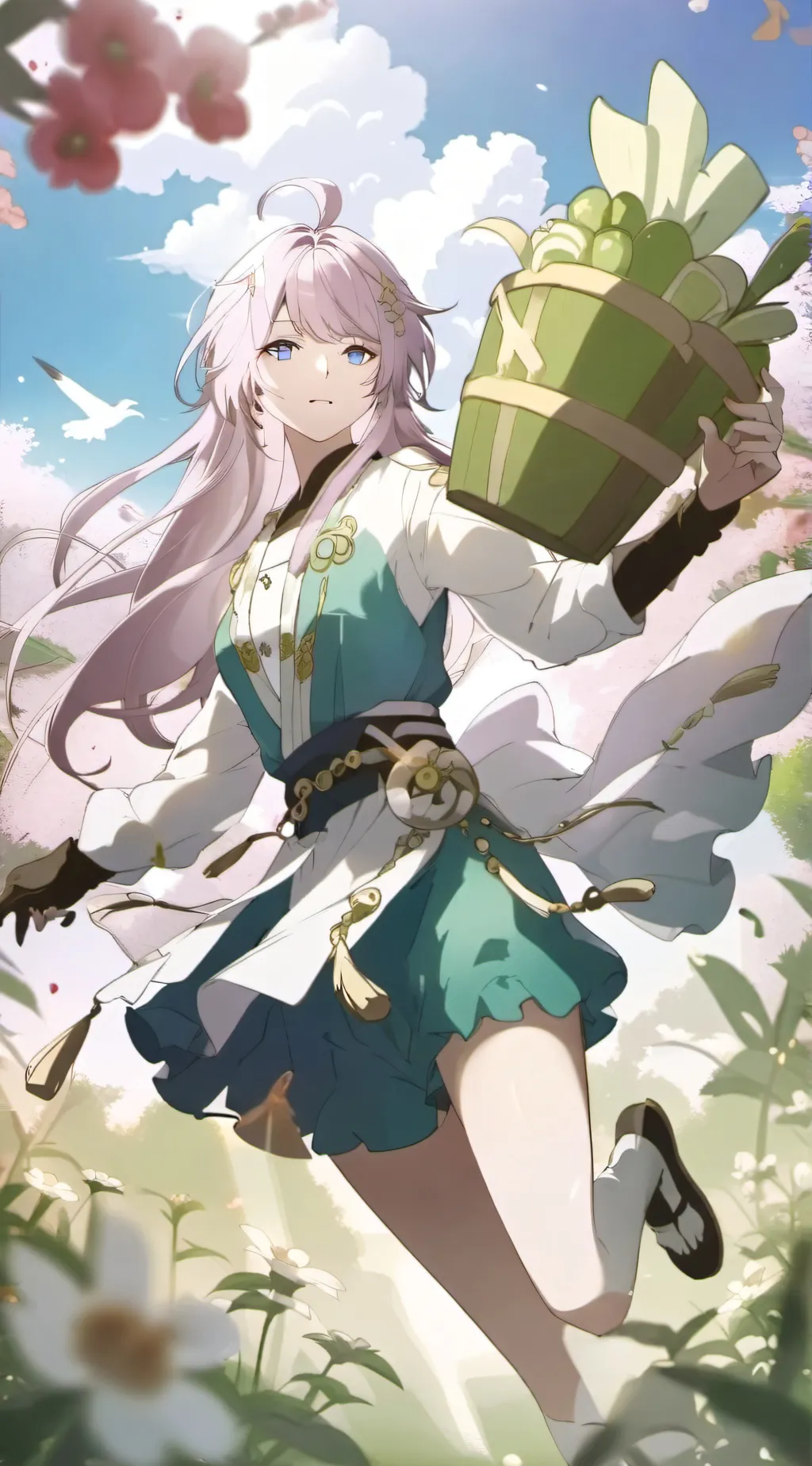 ai character: miss Vivian  background