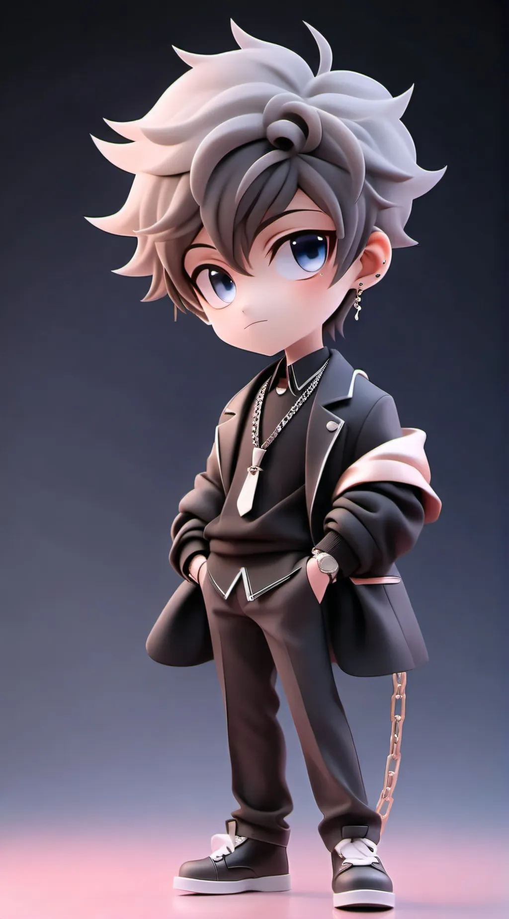 ai character: George  background