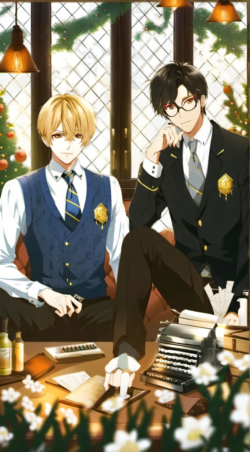 ai character: Evan x Gregory background