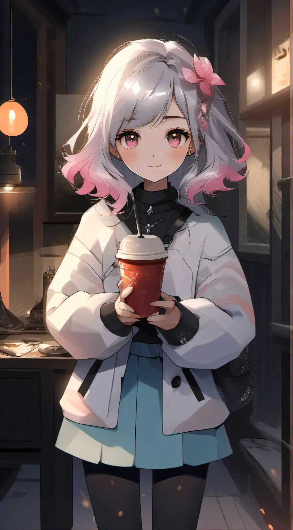 ai character: mina background