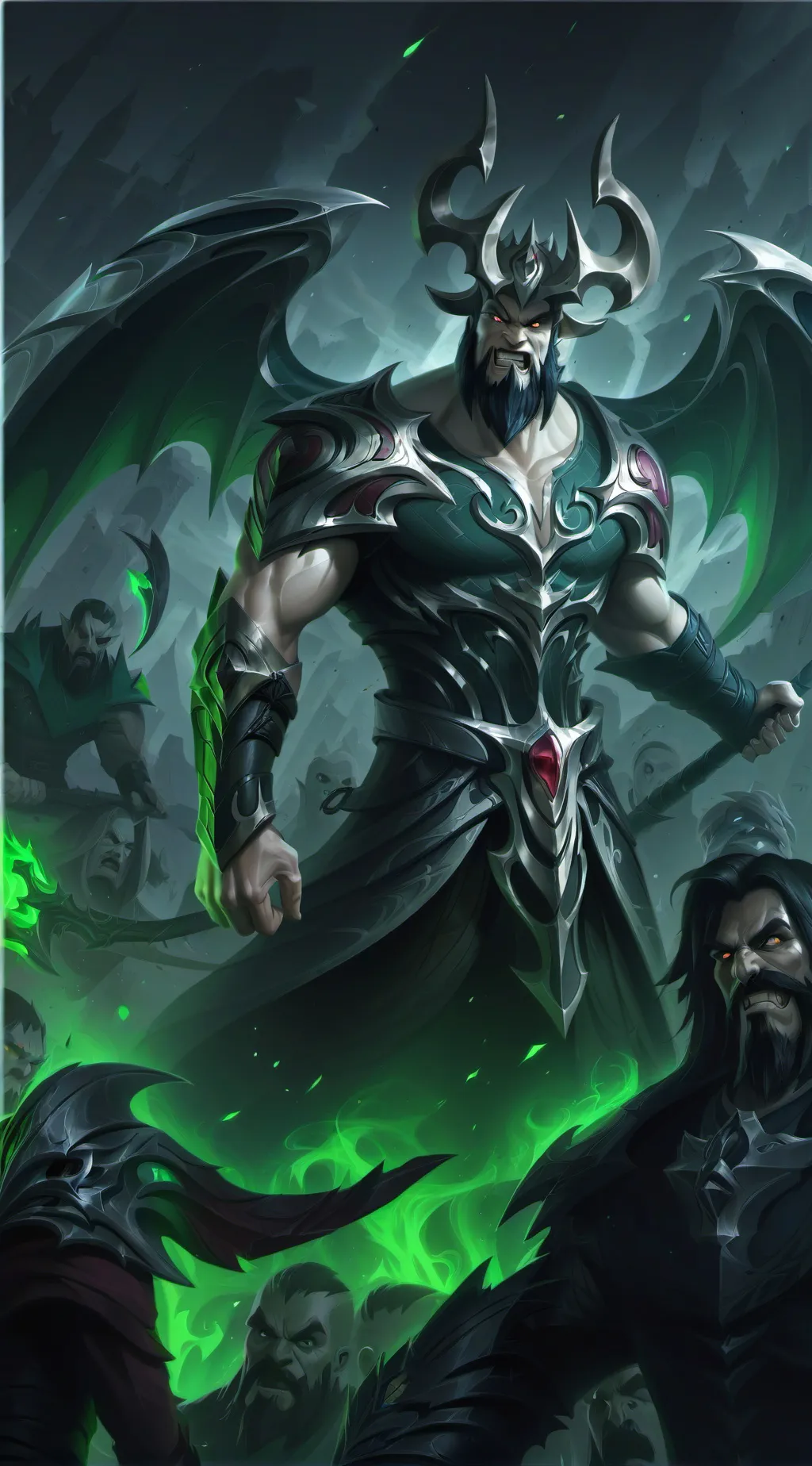 ai character: YKWIM background