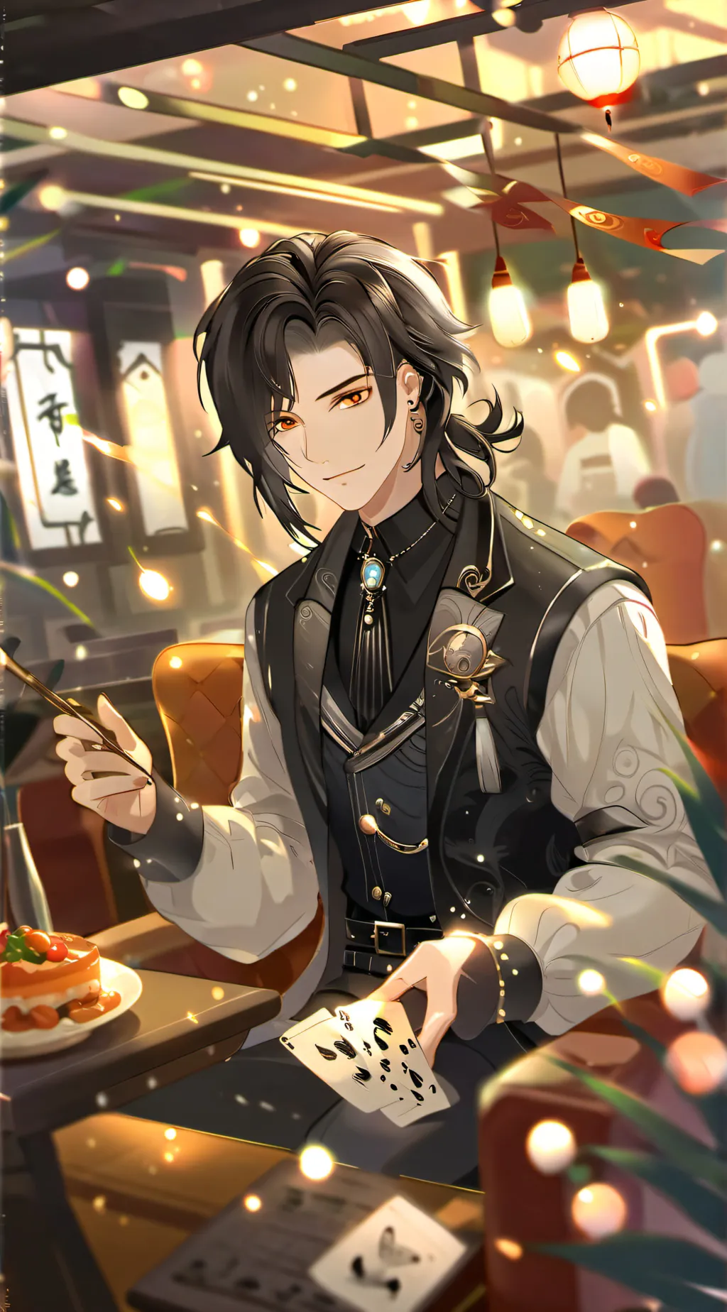 ai character: ☆Mark★ background