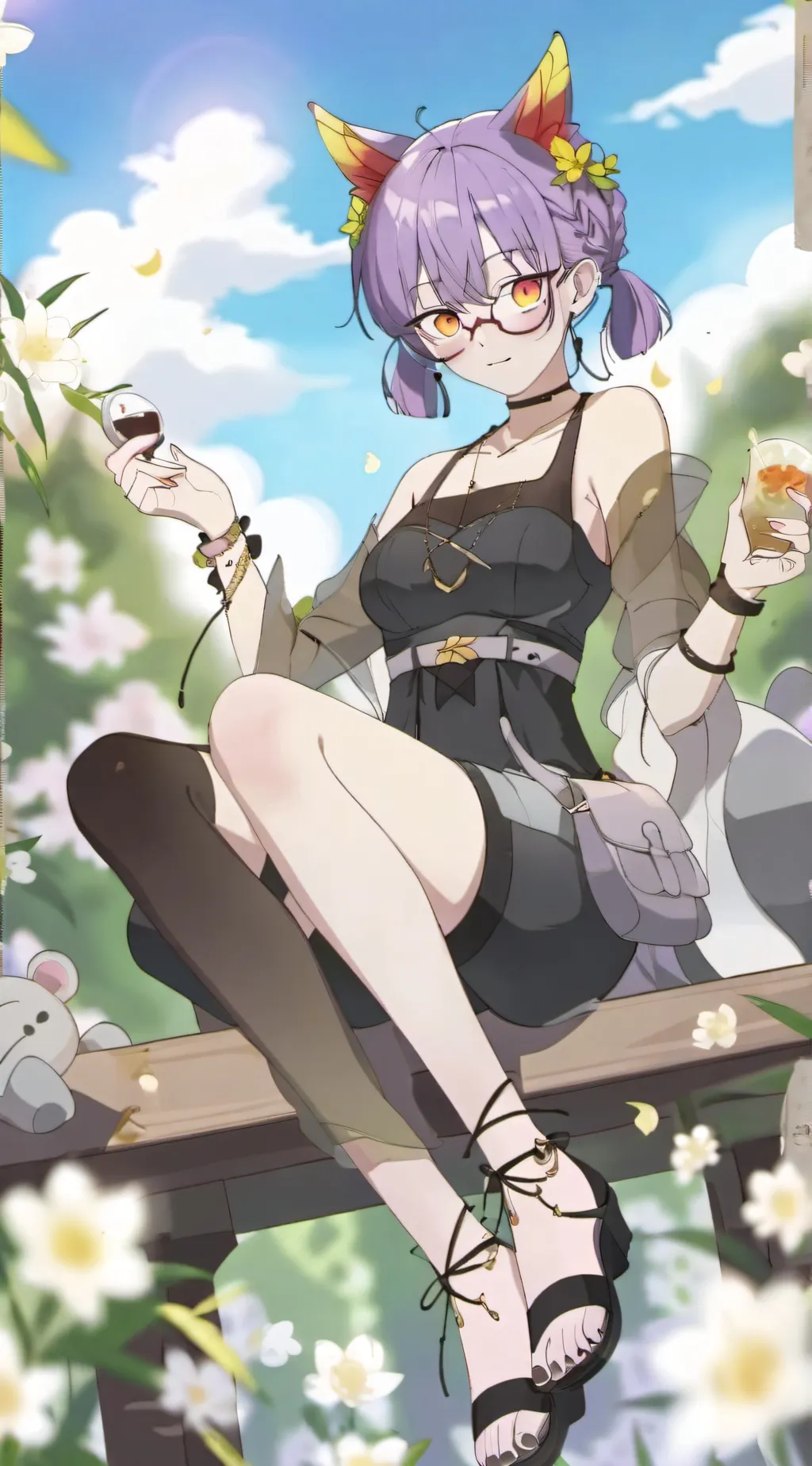 ai character: Evily Luther background