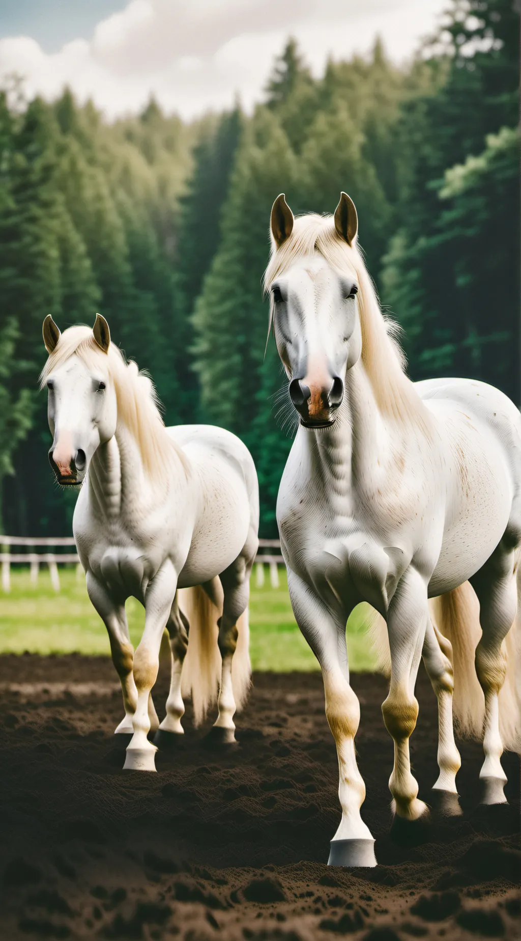 ai character: Horse Auction background