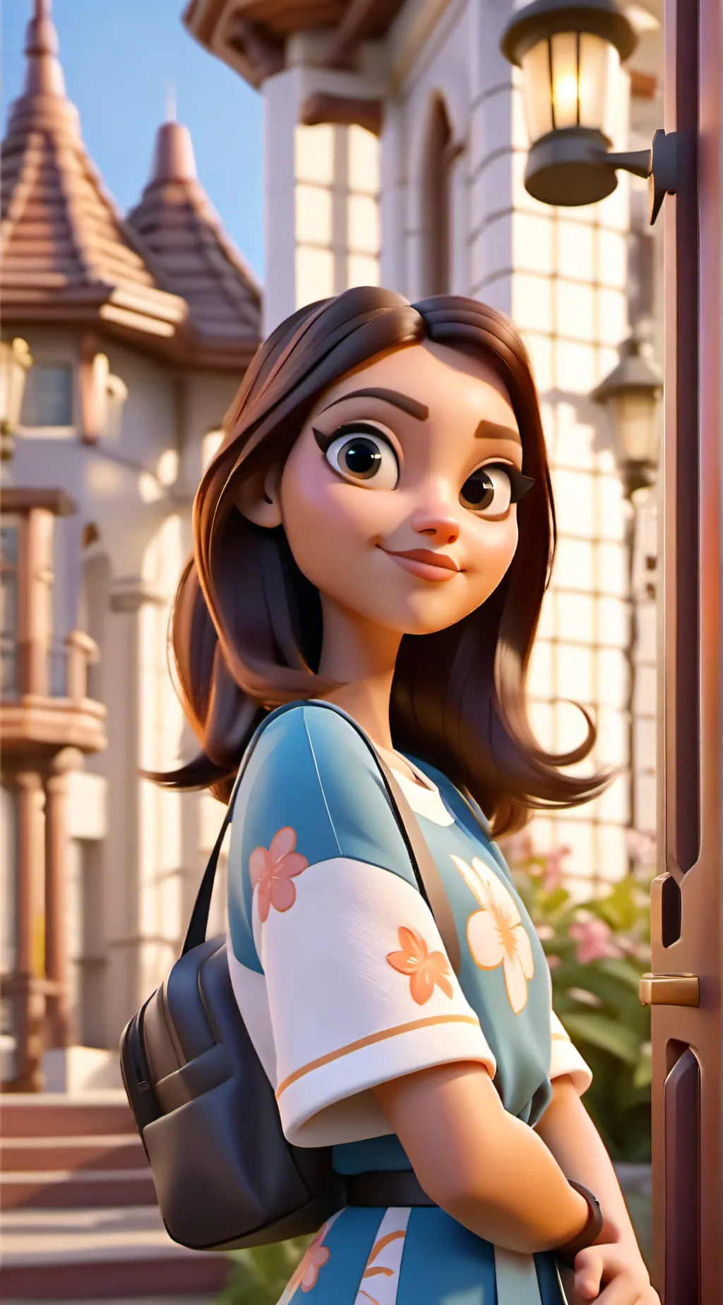 ai character:  Total drama rooma background