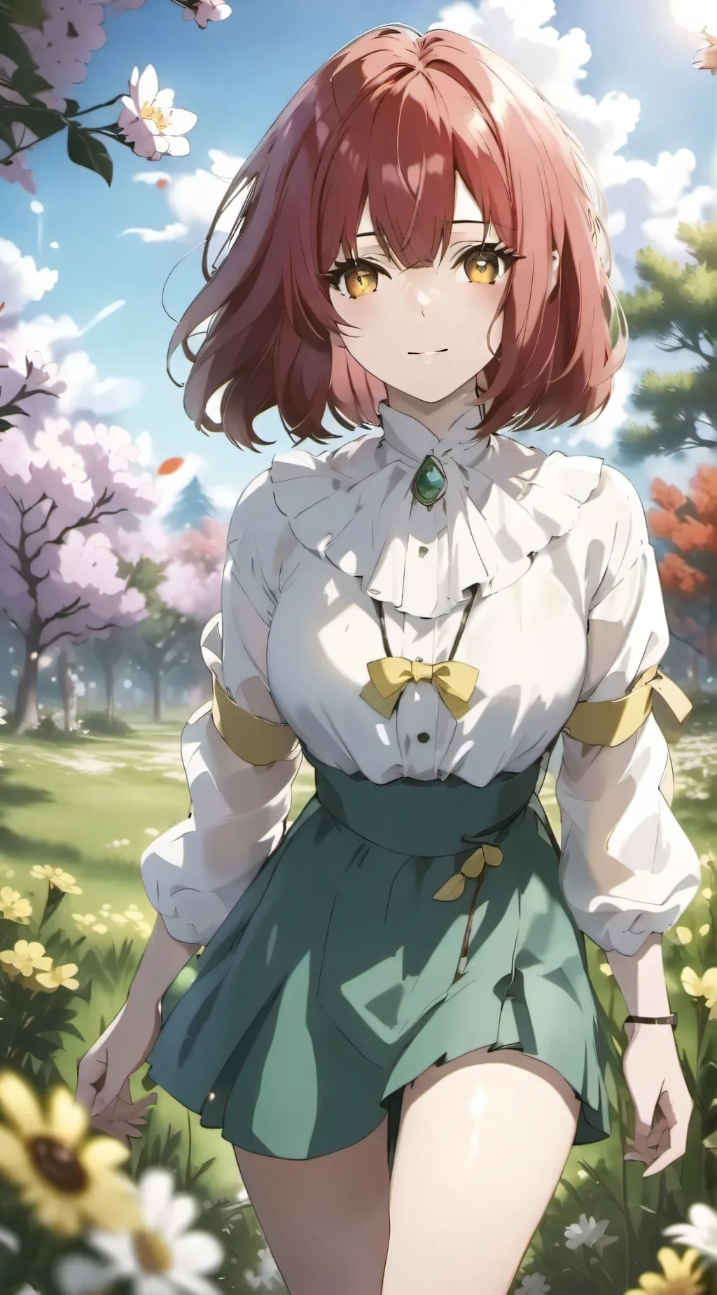 ai character: Freya  background