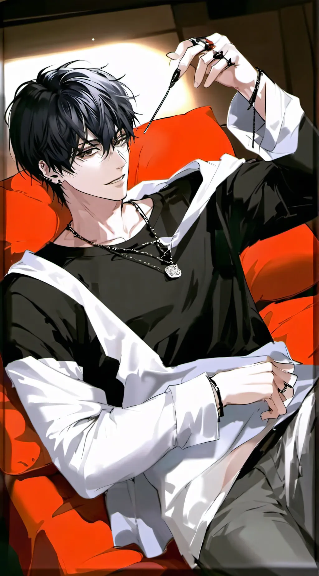 ai character: Liam ♡ background