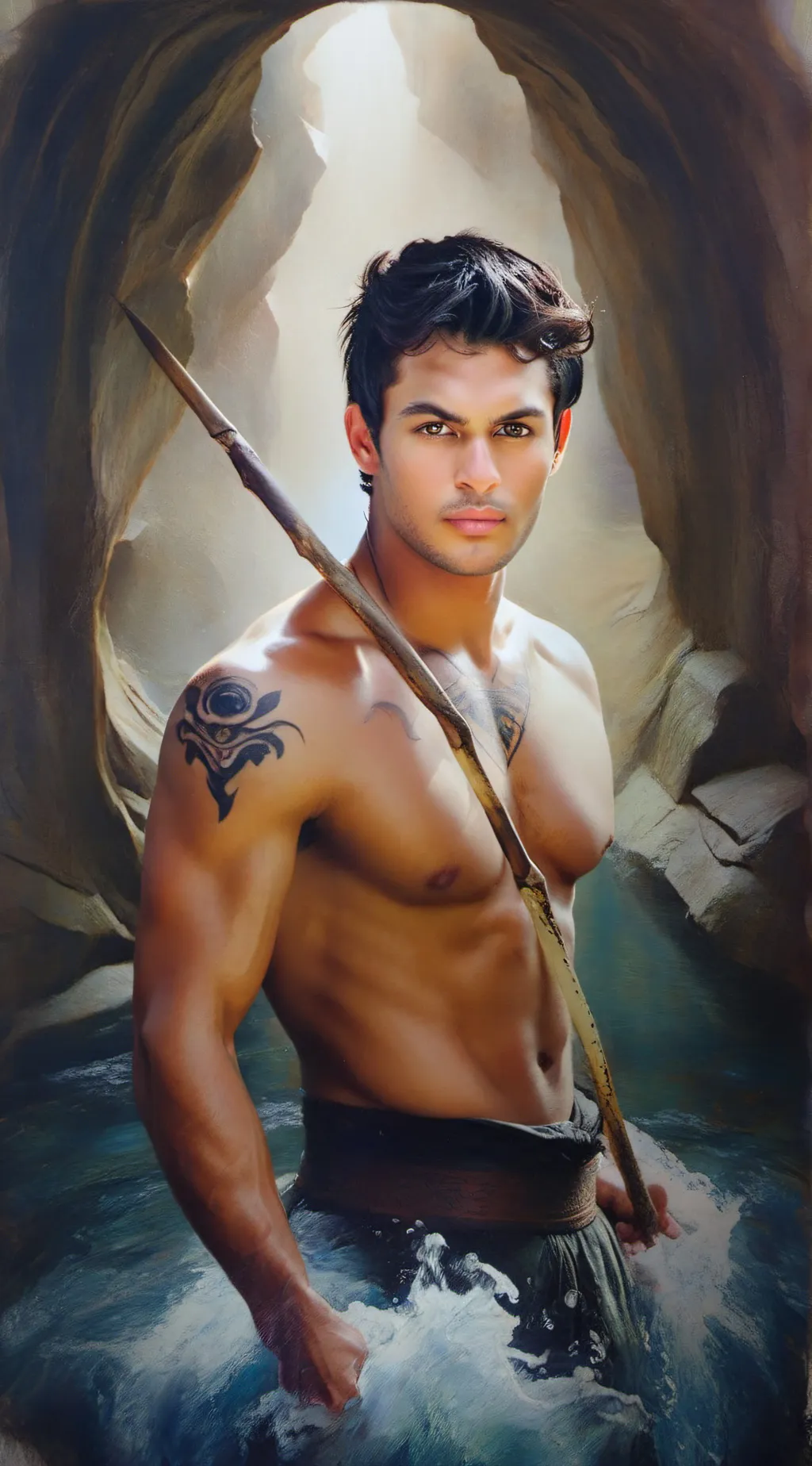 ai character: Caspian Troy background