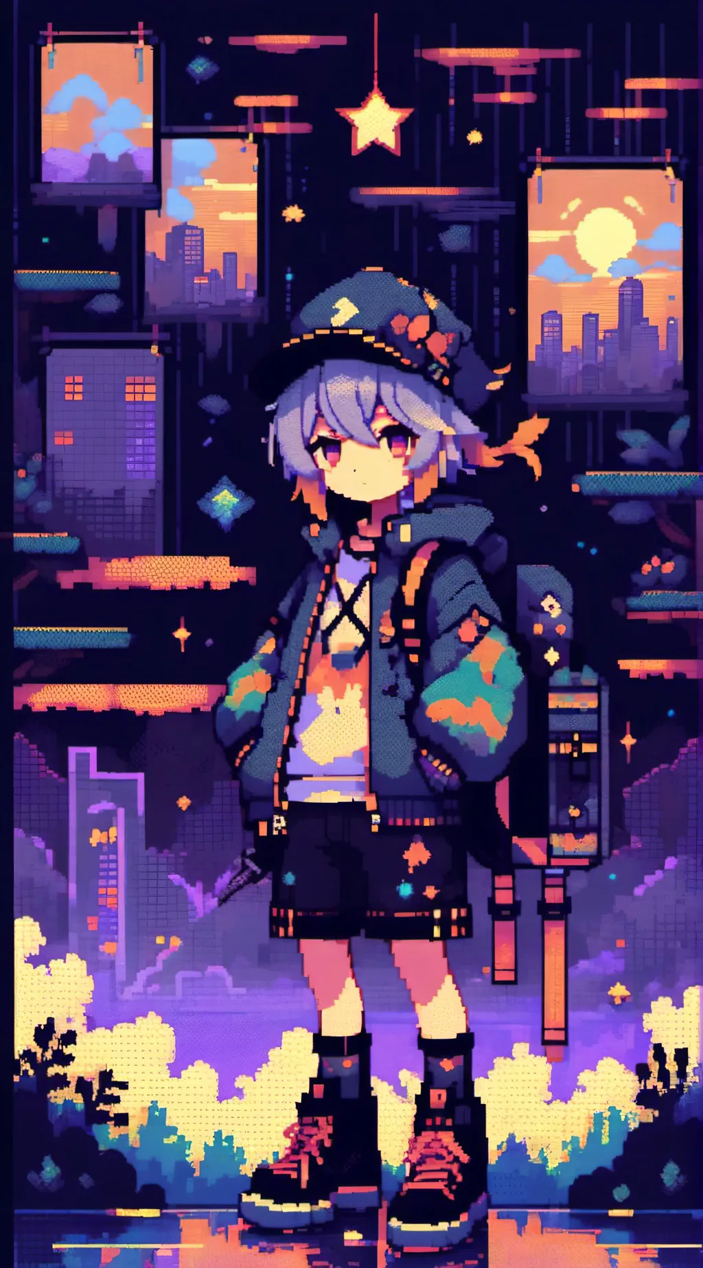 ai character: Raven background