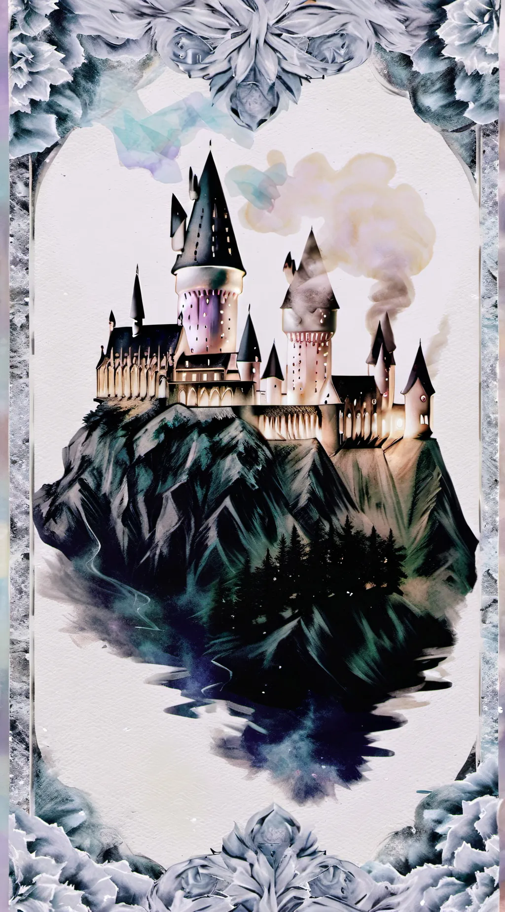 ai character: Hogwarts  background