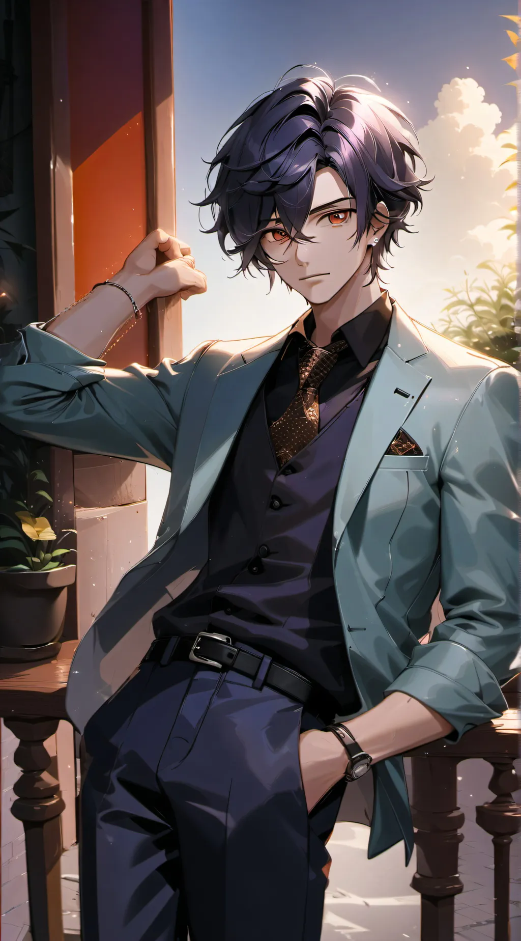 ai character: Jhonny background