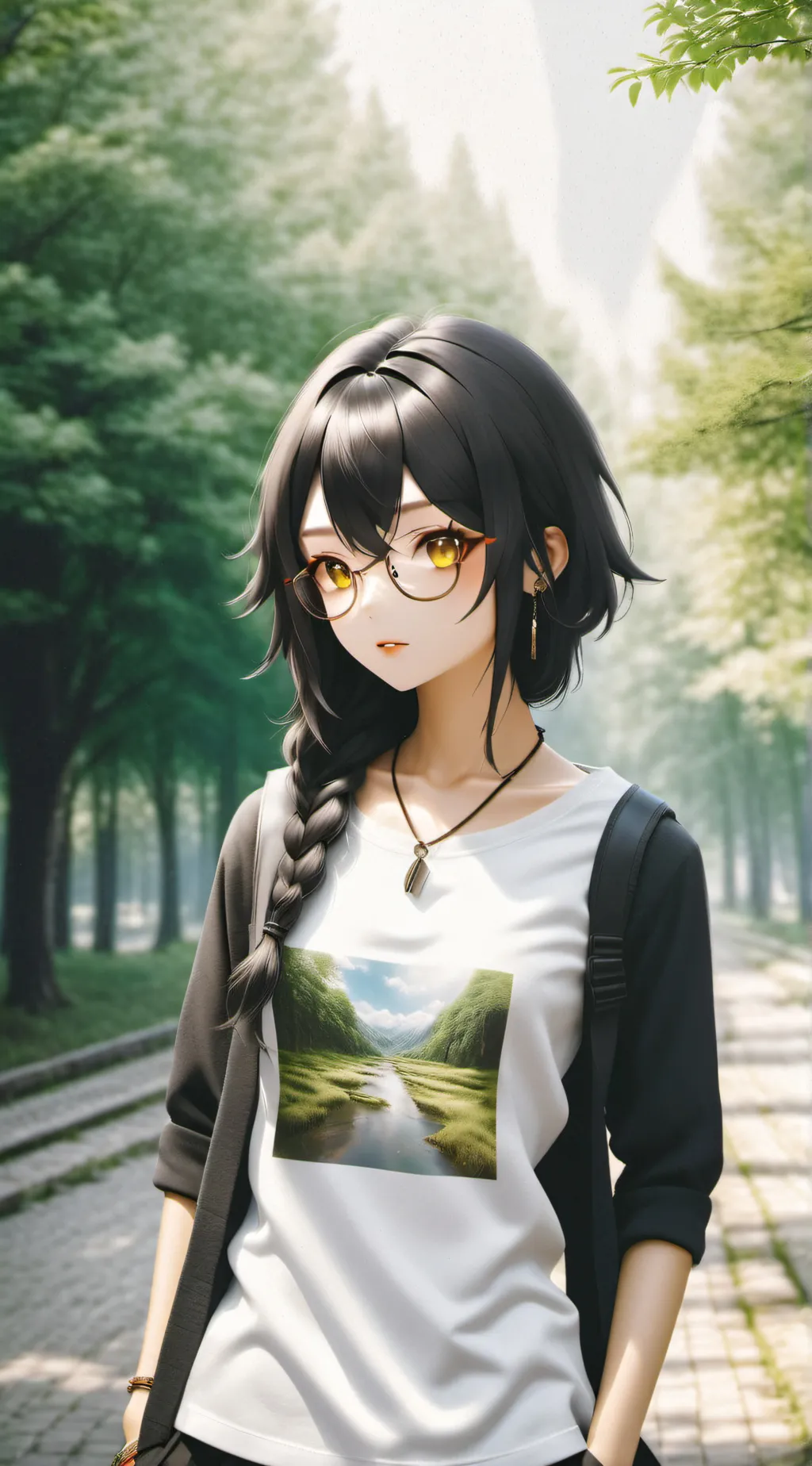 ai character: Kimberly  background