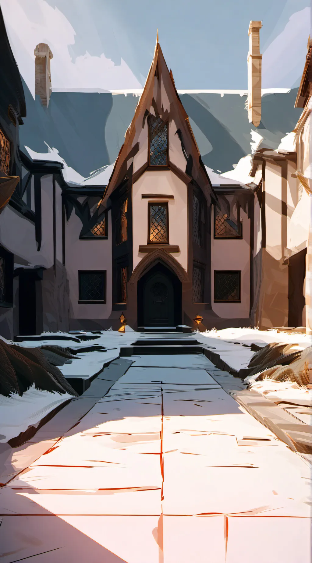 ai character: Hogwarts background