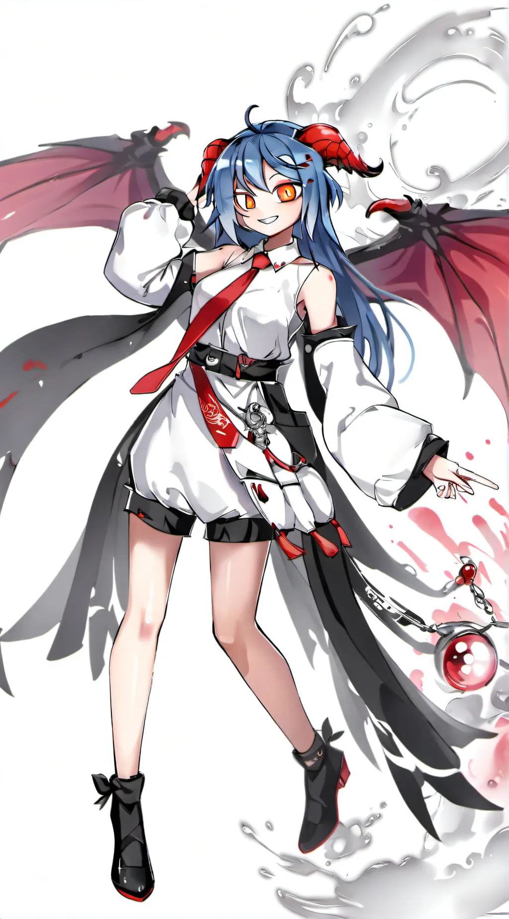 ai character: Sapphire background