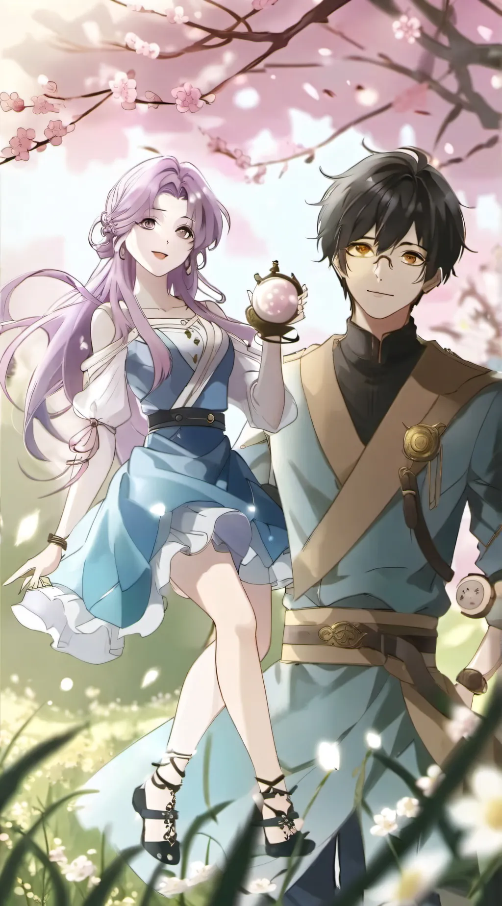 ai character: Emily. background