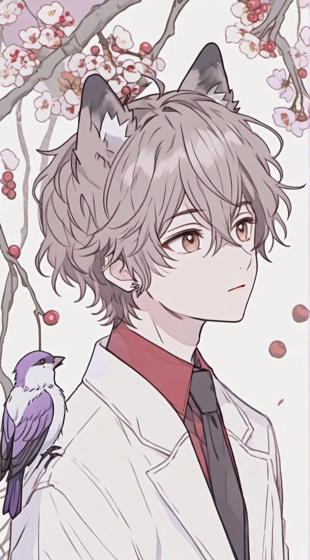 ai character: Isaac <3 background