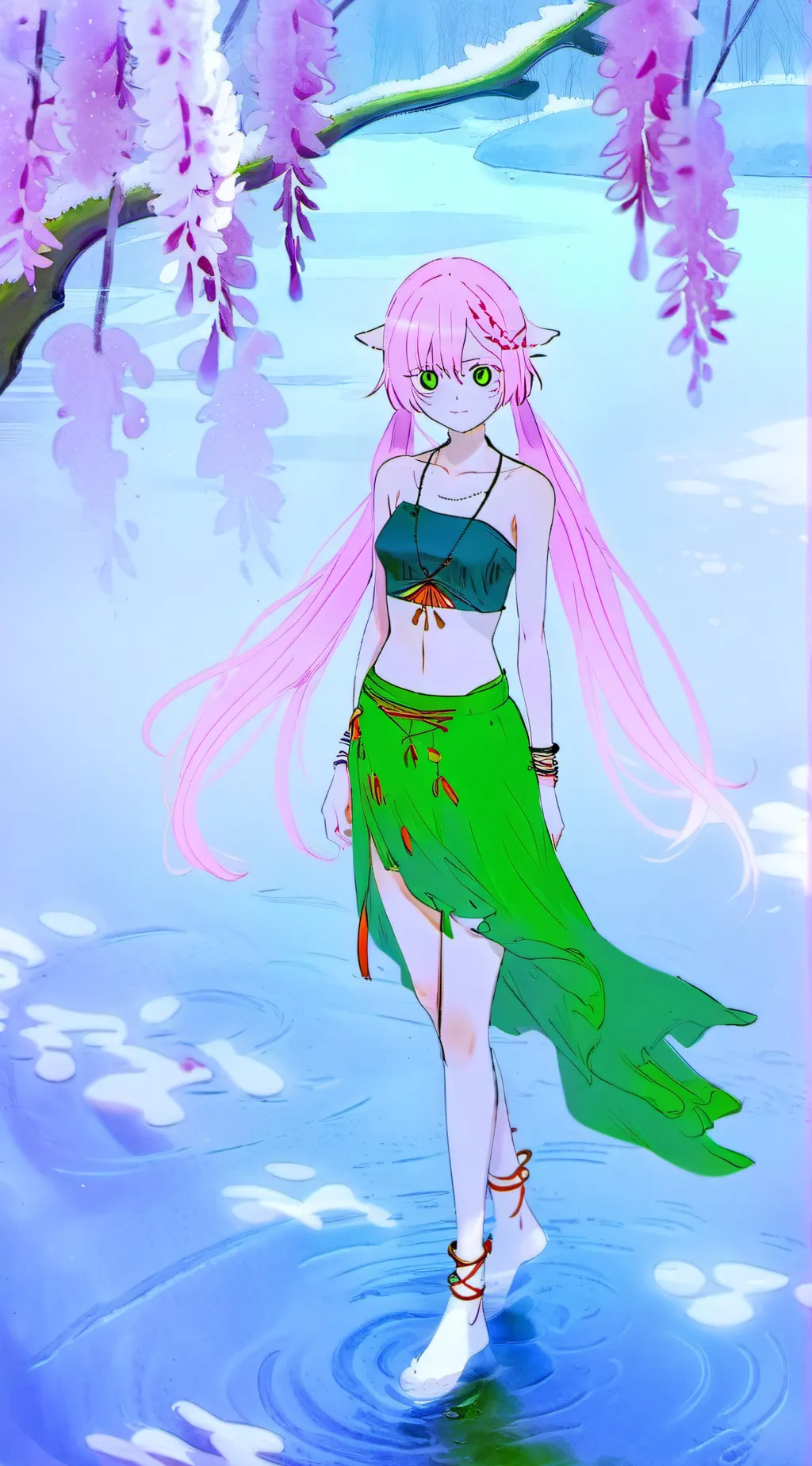 ai character: karona Willow ❤️❤️ background