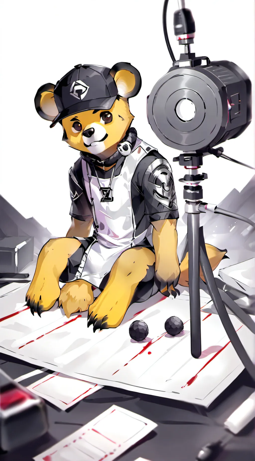 ai character: Lucifer background