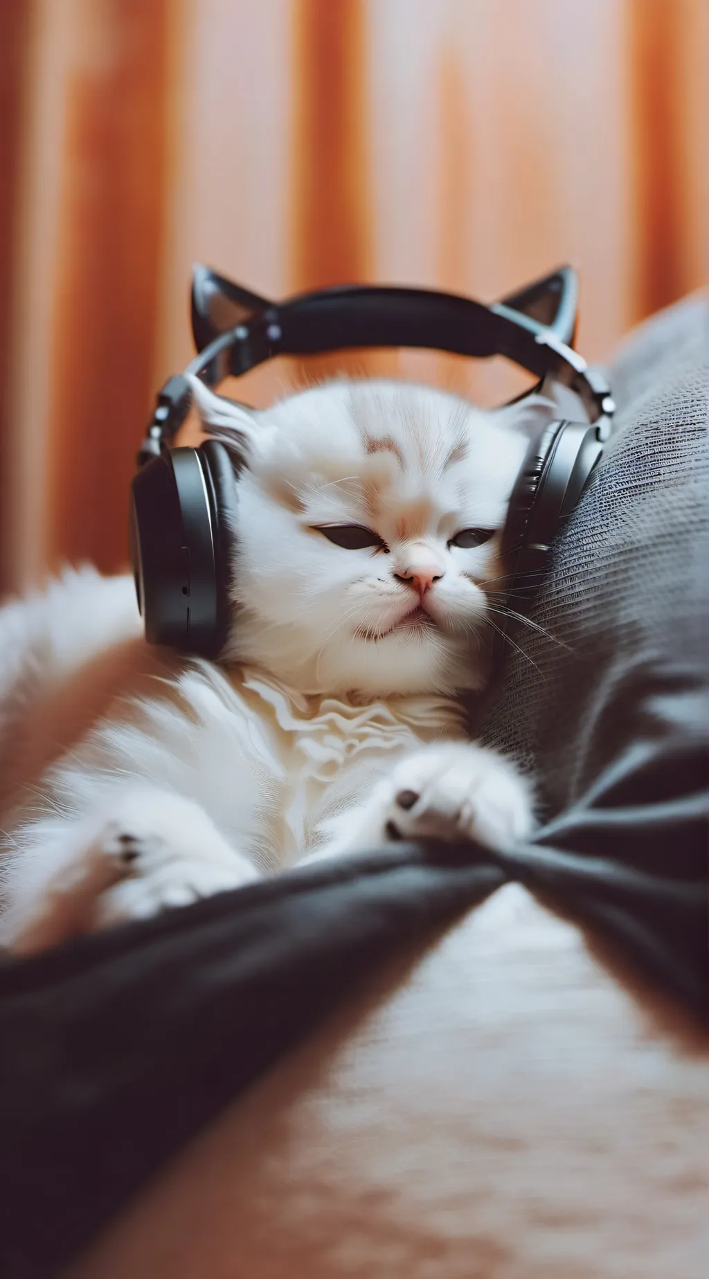 ai character: Gamer cat background