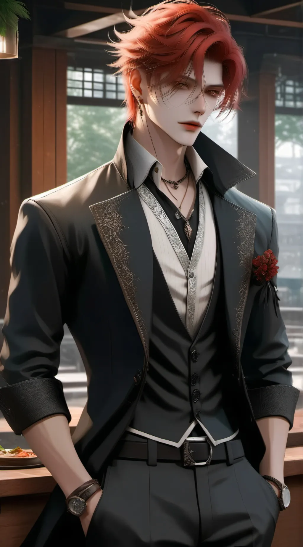 ai character: Tate Rawlens  background