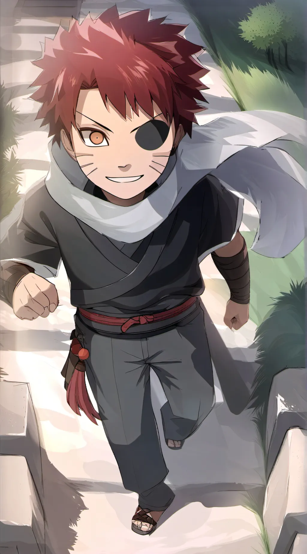 ai character: Gaara background