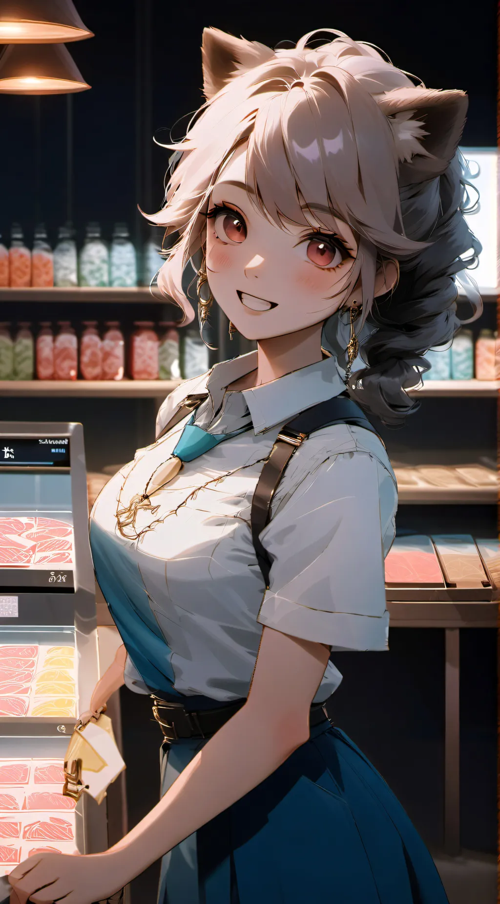 ai character: Maufy  background