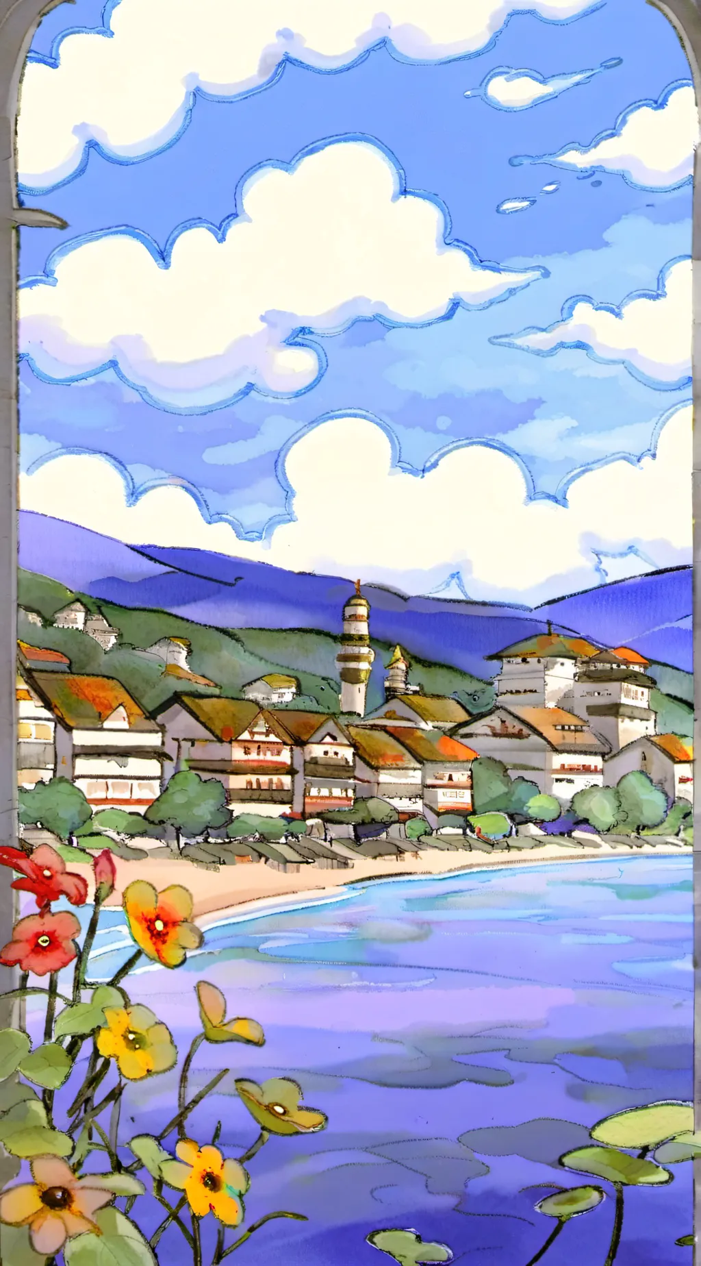 ai character: shrimpo  background