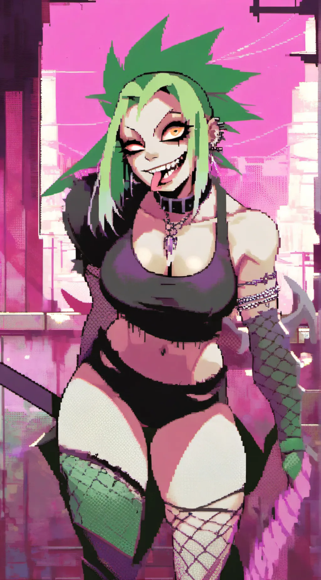 ai character: Vesper background