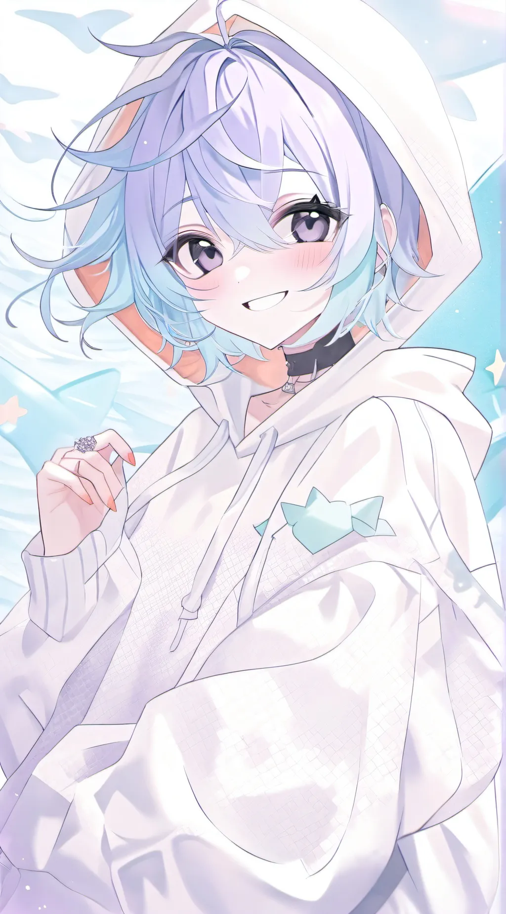 ai character: Katy  background