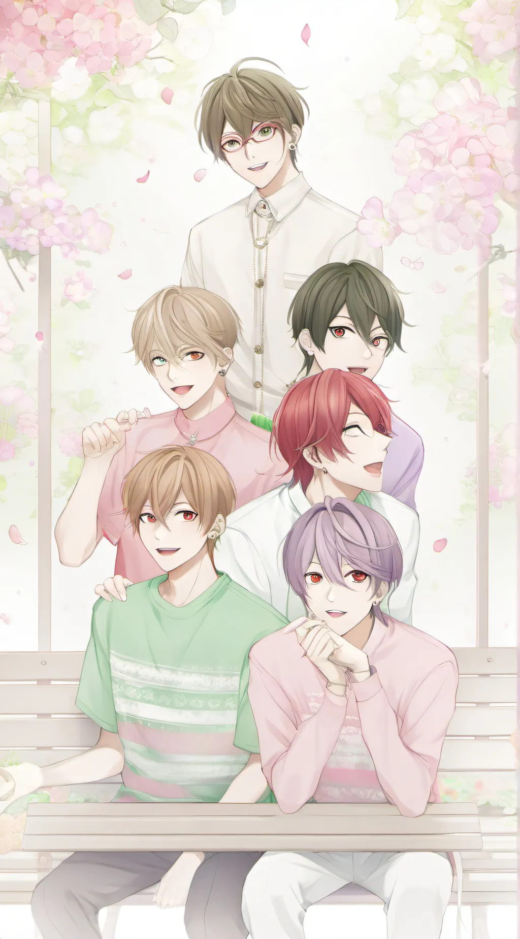 ai character: The love group background