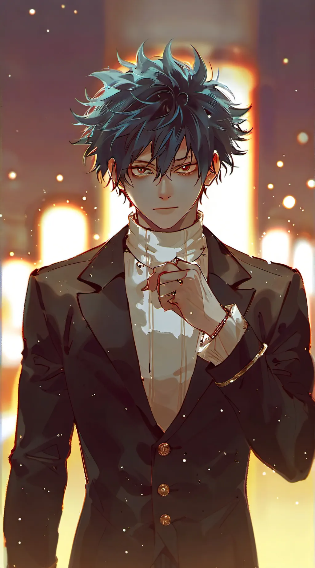 ai character: 🕷️dabi🕷️ background