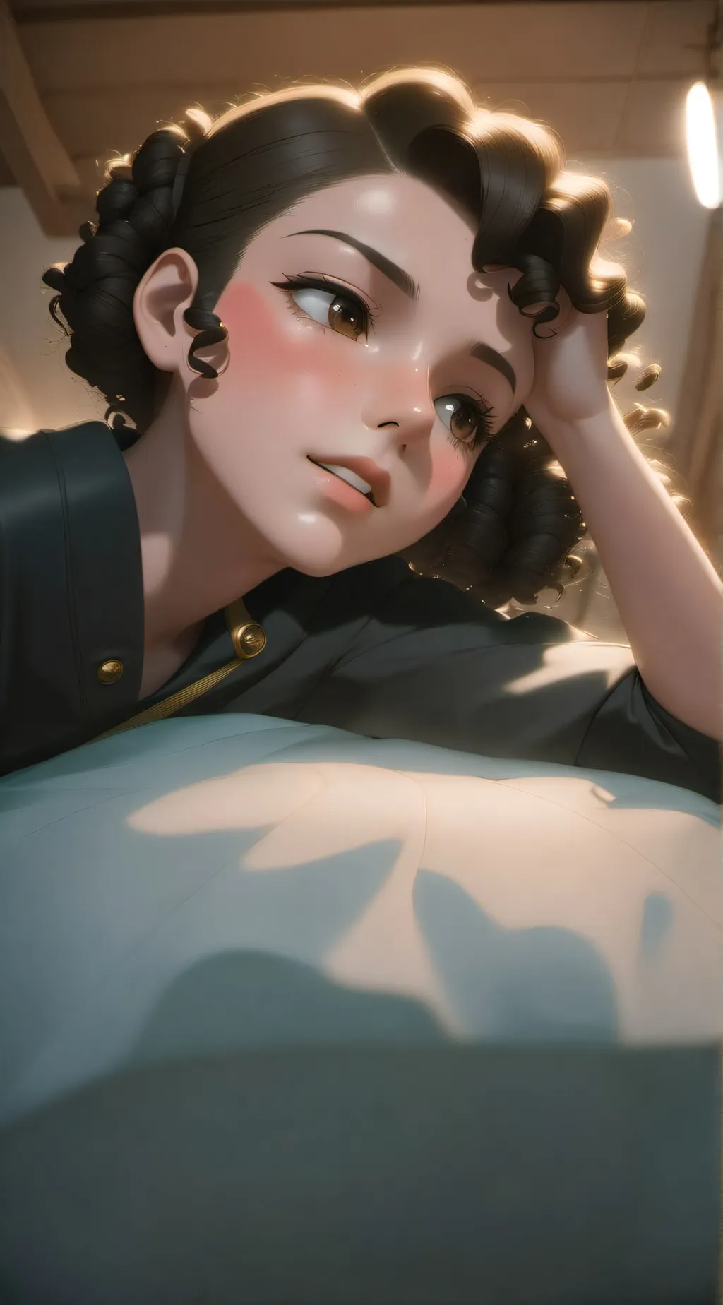 ai character: Smiling critters background