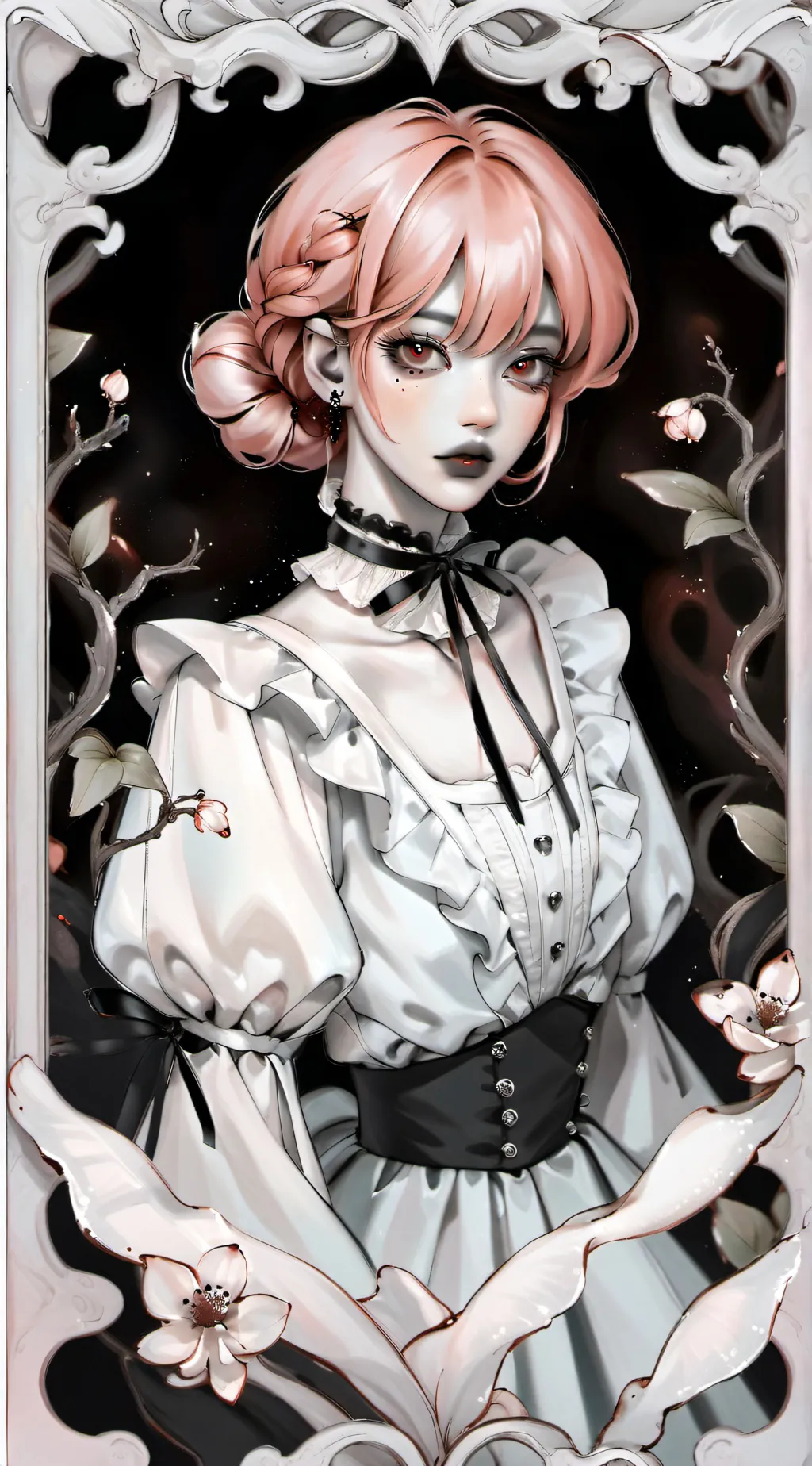 ai character: ????? background