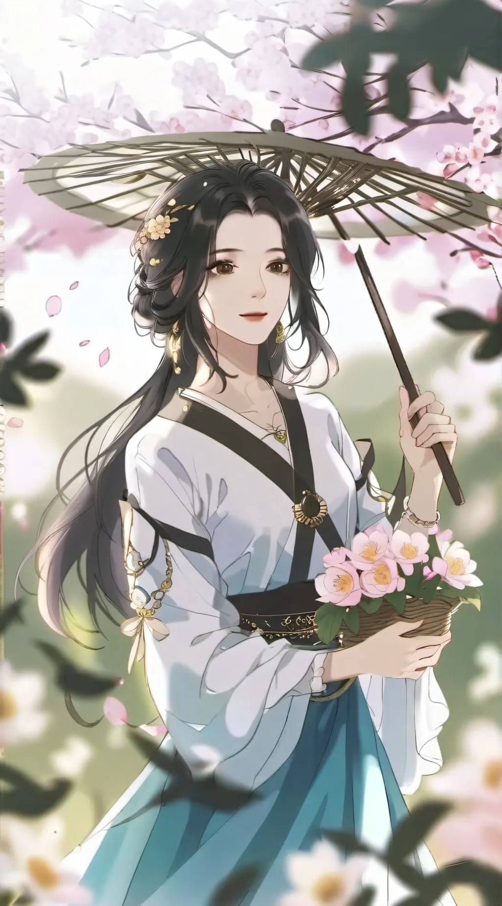 ai character: falin background