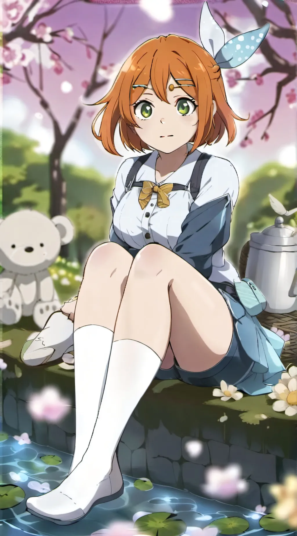 ai character: Gwen background