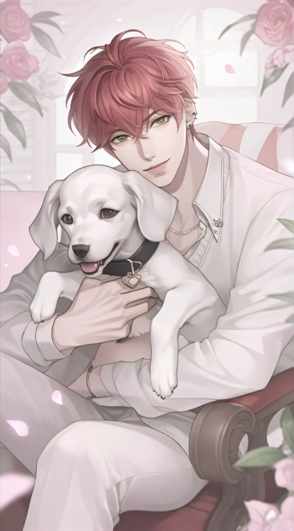 ai character: George X y/n  background