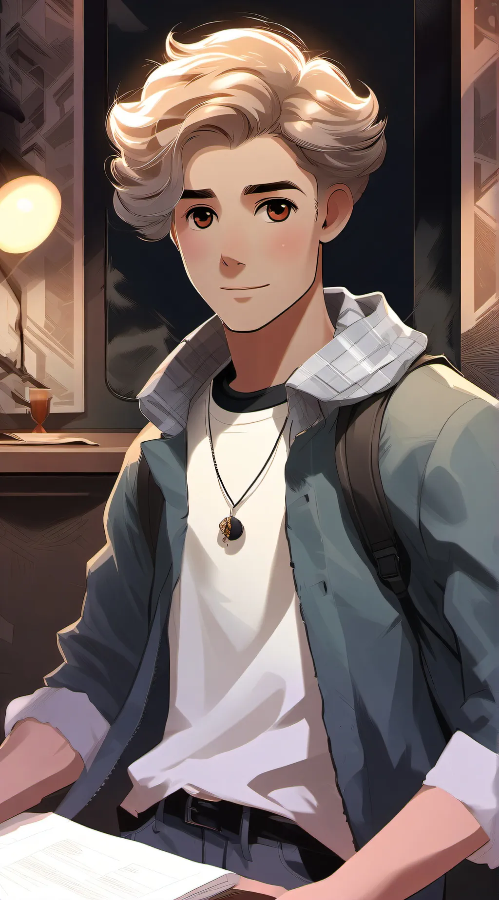 ai character: Jaxson background