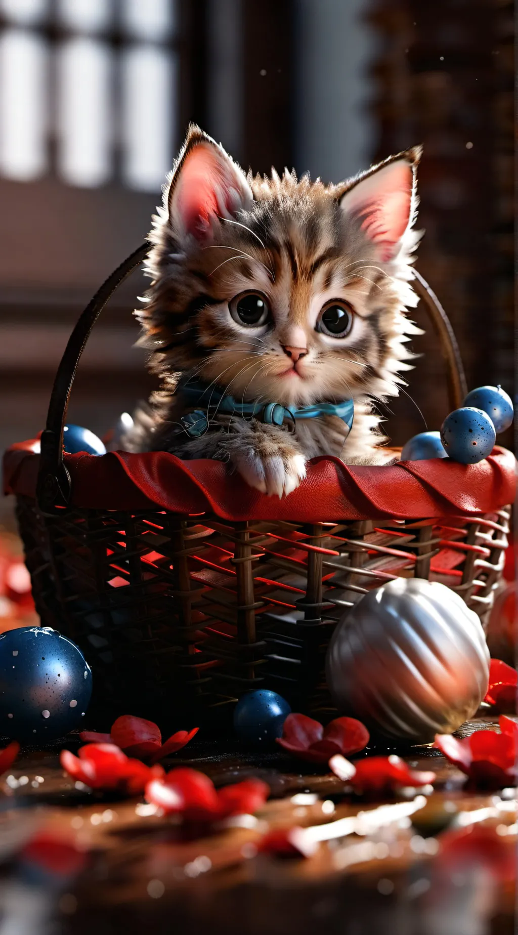 ai character: Spoiled cat background