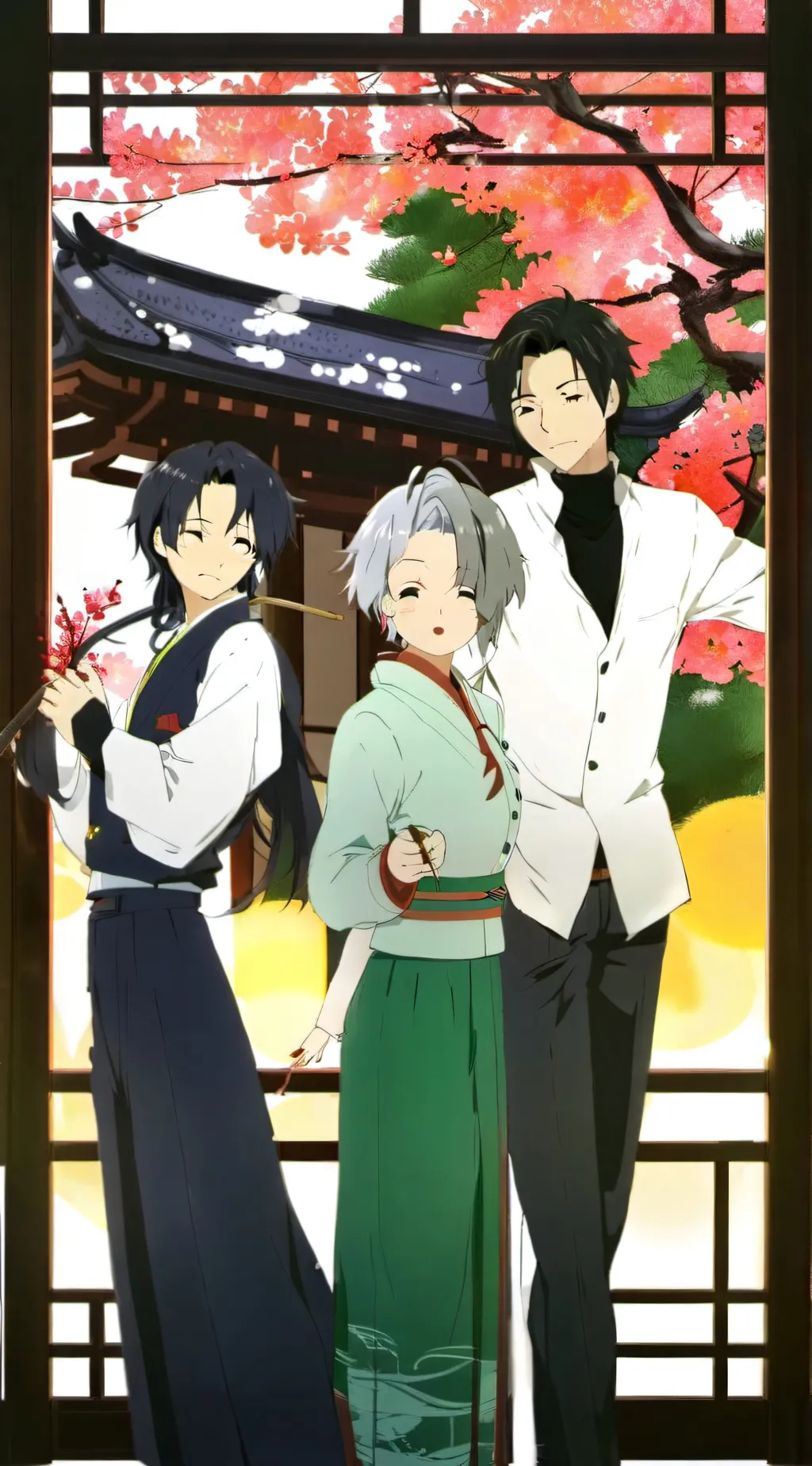 ai character: Kanae and Sanemi background