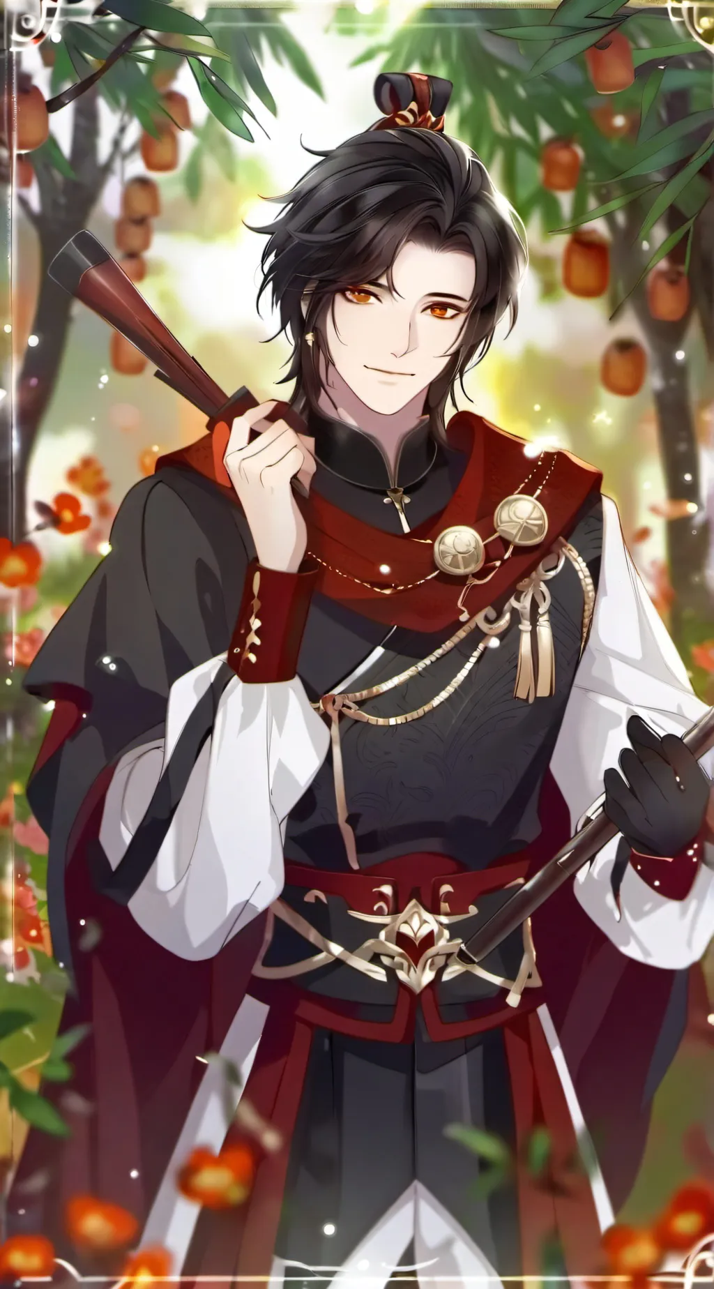 ai character: General Hikaru  background