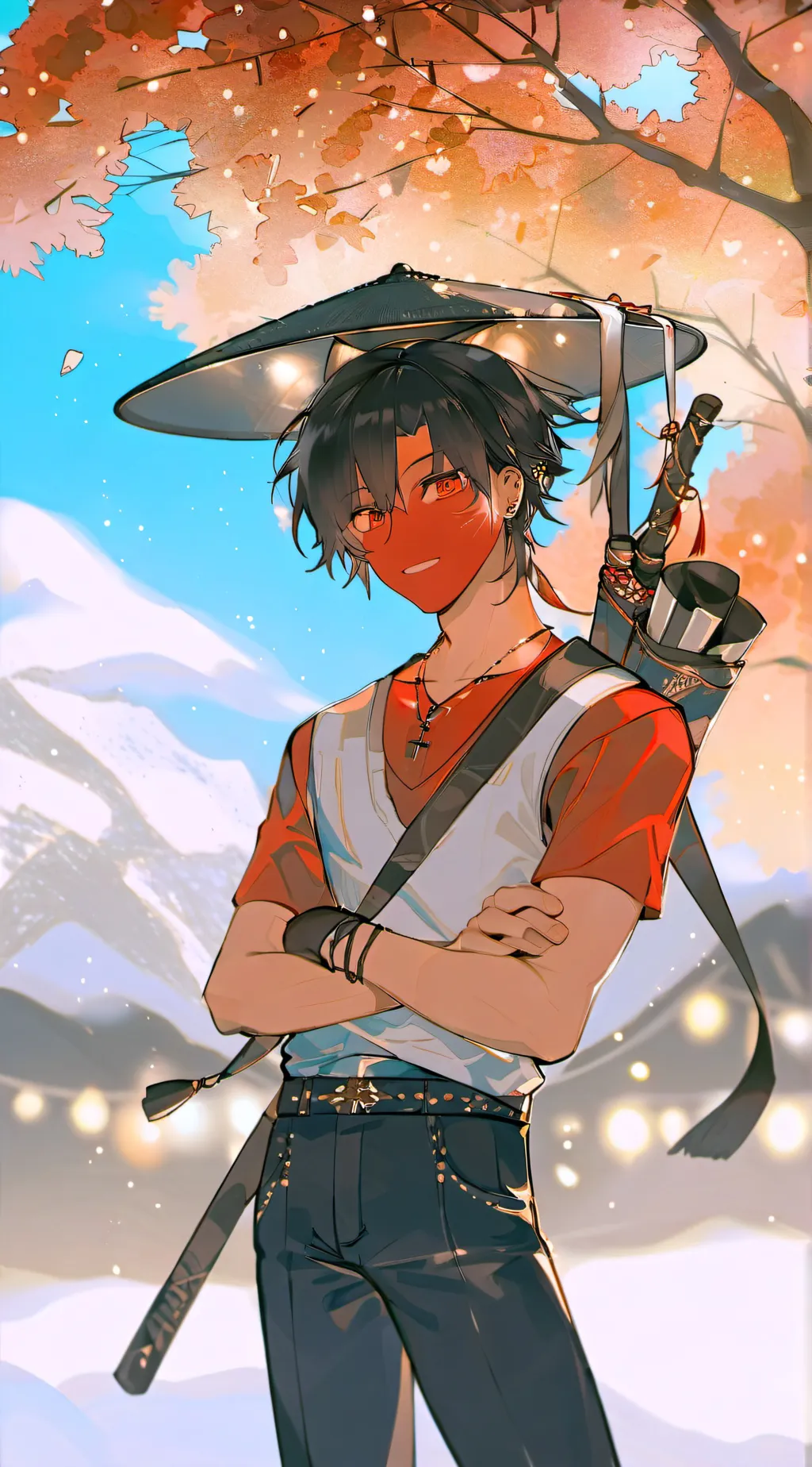 ai character: Among us background