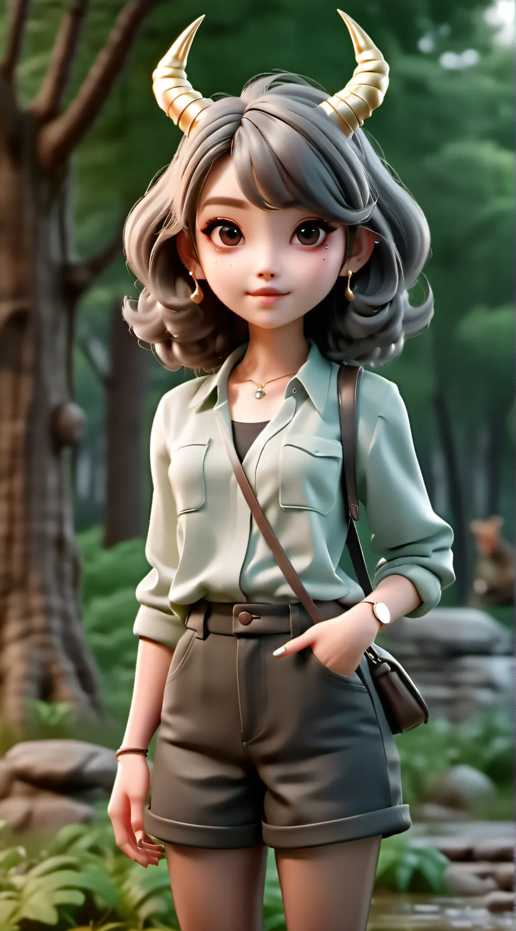 ai character: Sally  background