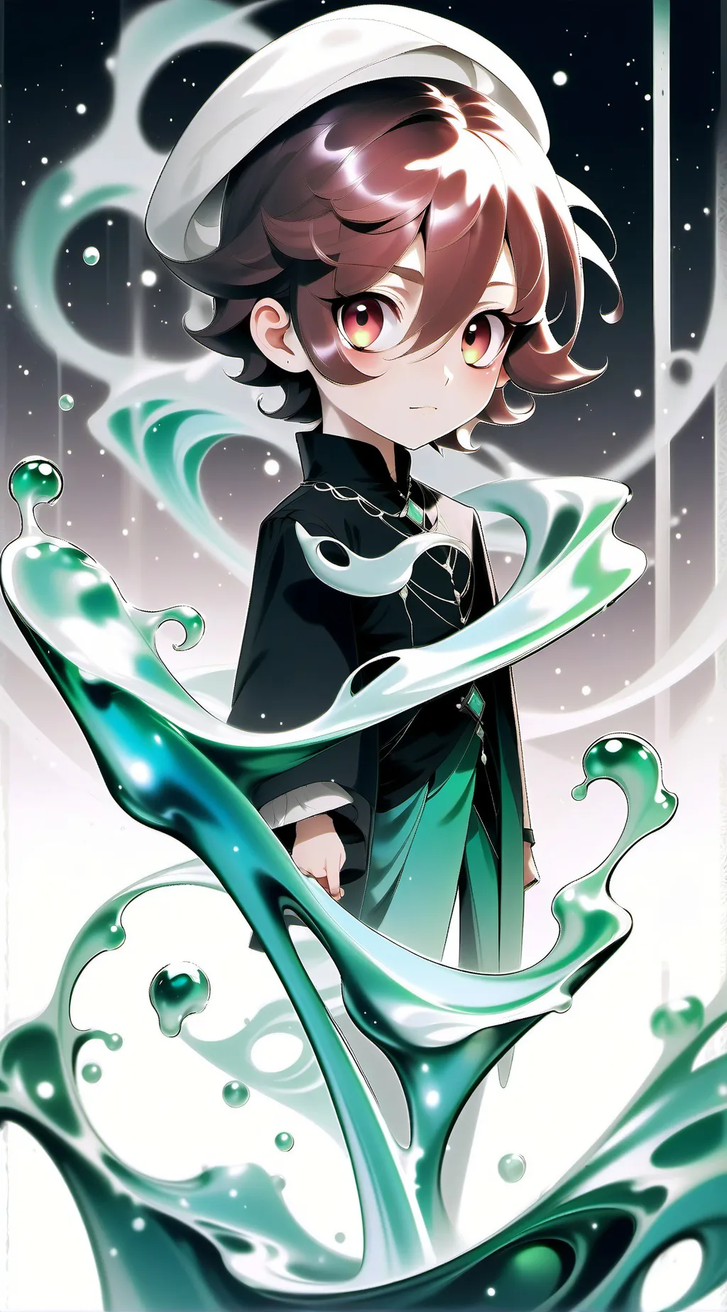 ai character: backrooms background