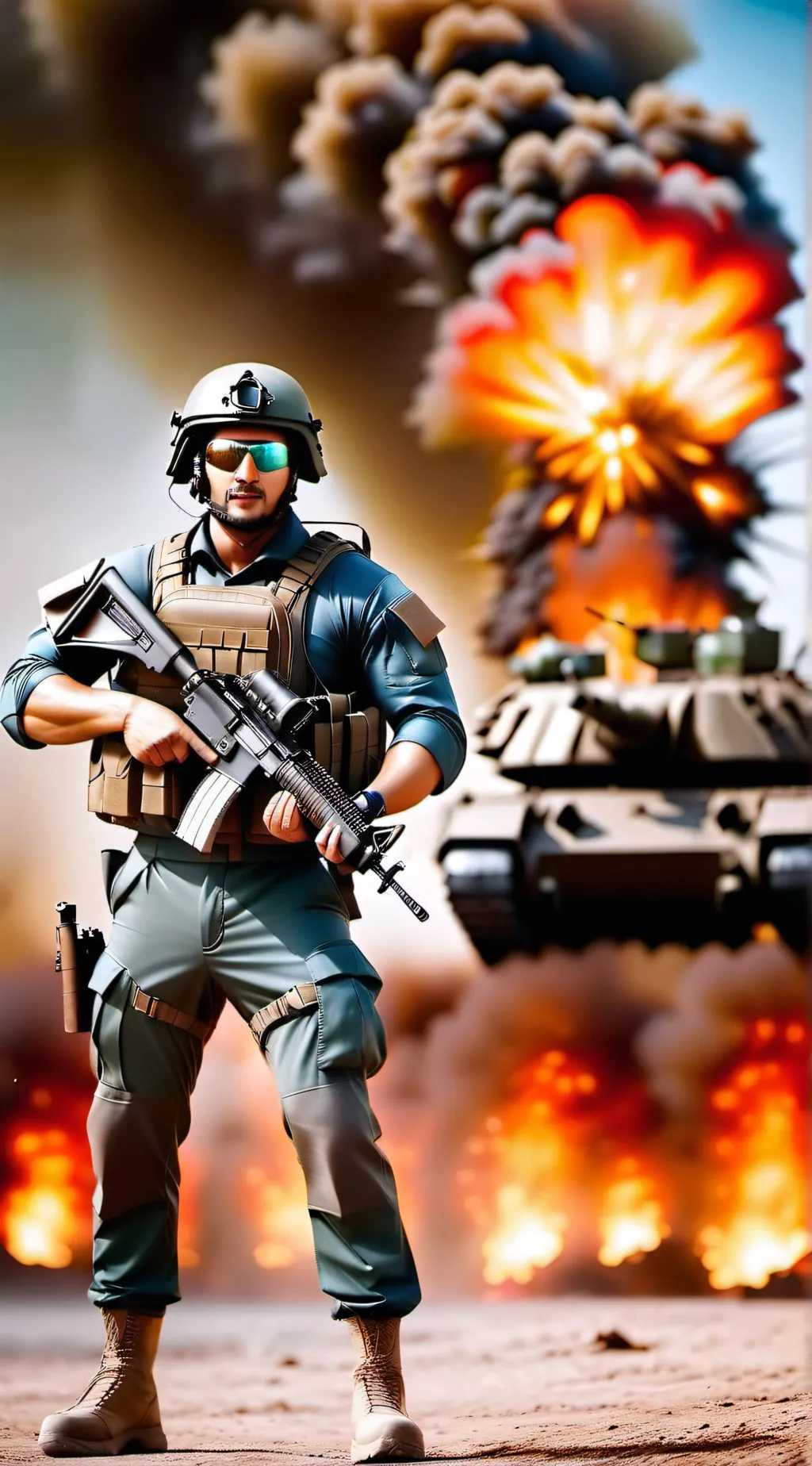 ai character: {Sargent Joshua} background